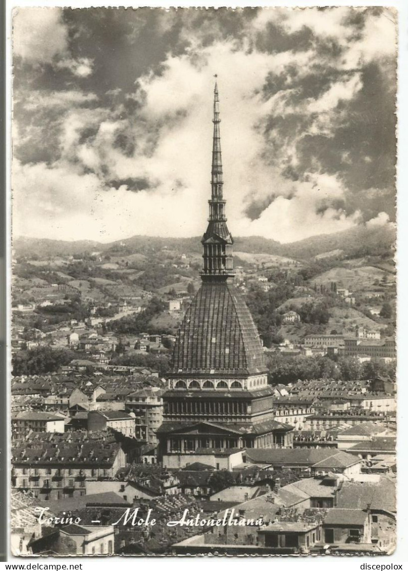 AC6398 Torino - Mole Antonelliana E Panorama / Viaggiata 1950 - Mole Antonelliana