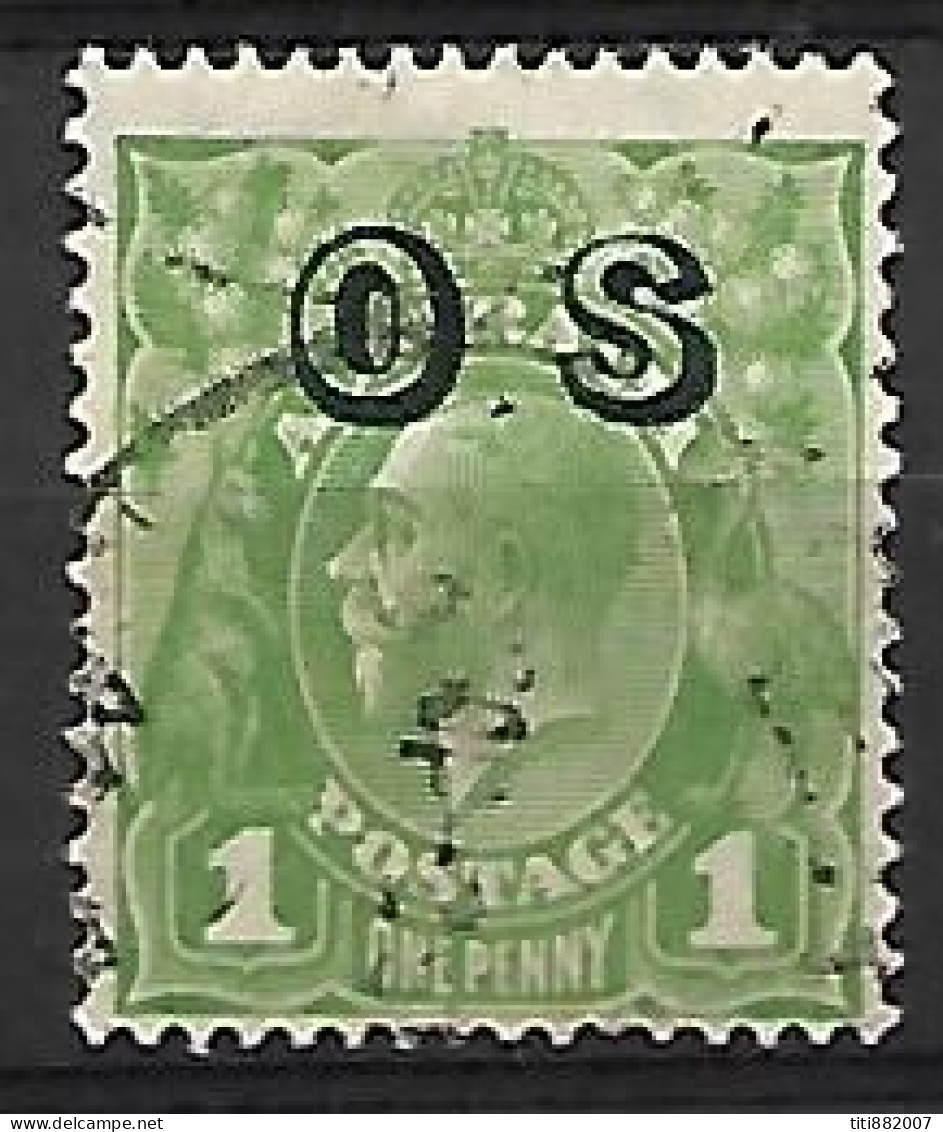 AUSTRALIE   -   Service  -   1932  .  Y&T N° 56 Oblitéré - Oficiales