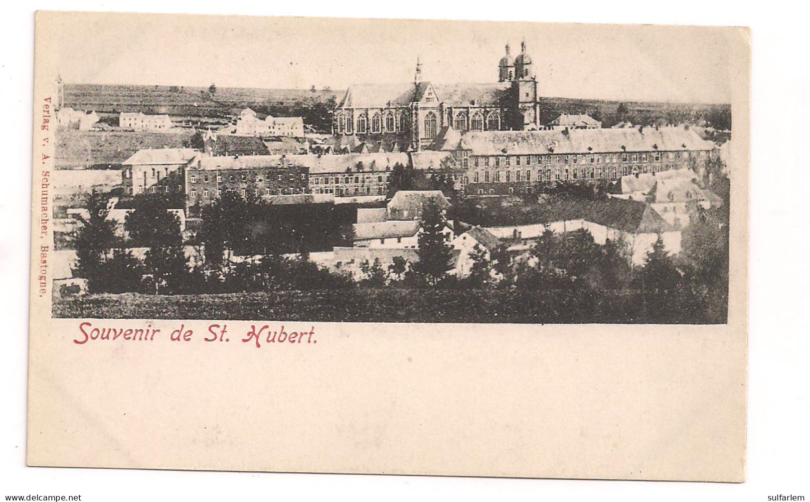 Carte Postale. SAINT HUBERT. Souvenir. - Saint-Hubert