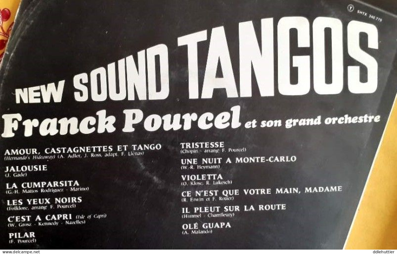 Disque Vinyle 33t – F. Pourcel – New Sound Tangos - Musicales