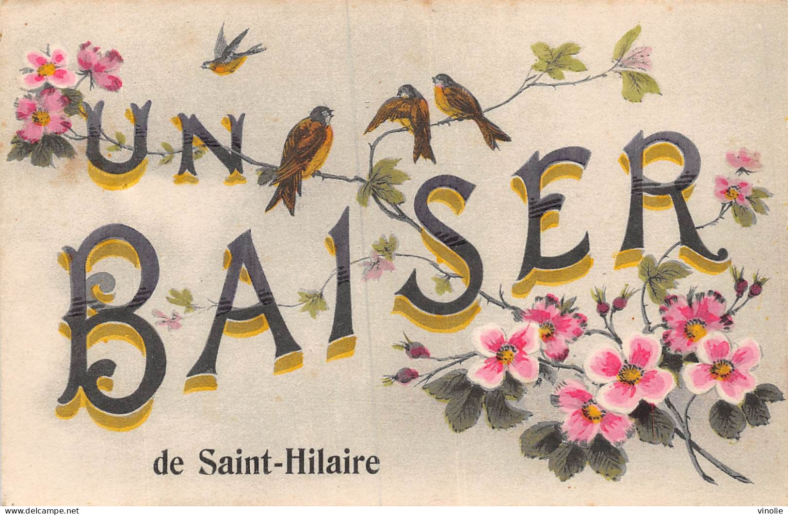 P-23-HE-1017 : SAINT-HILAIRE. UN BAISER. SOUVENIR DE ... - Saint Hilaire