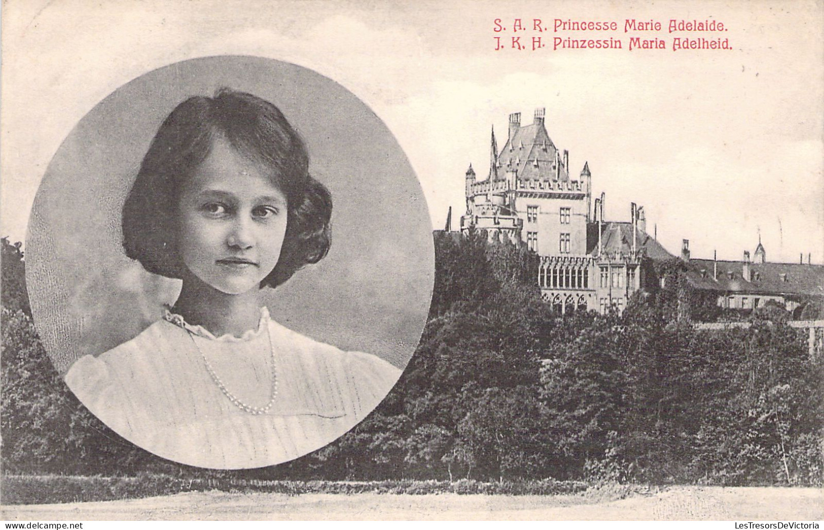 FAMILLES ROYALES - S A R - Princesse Marie Adelaide - Carte Postale Ancienne - Familles Royales