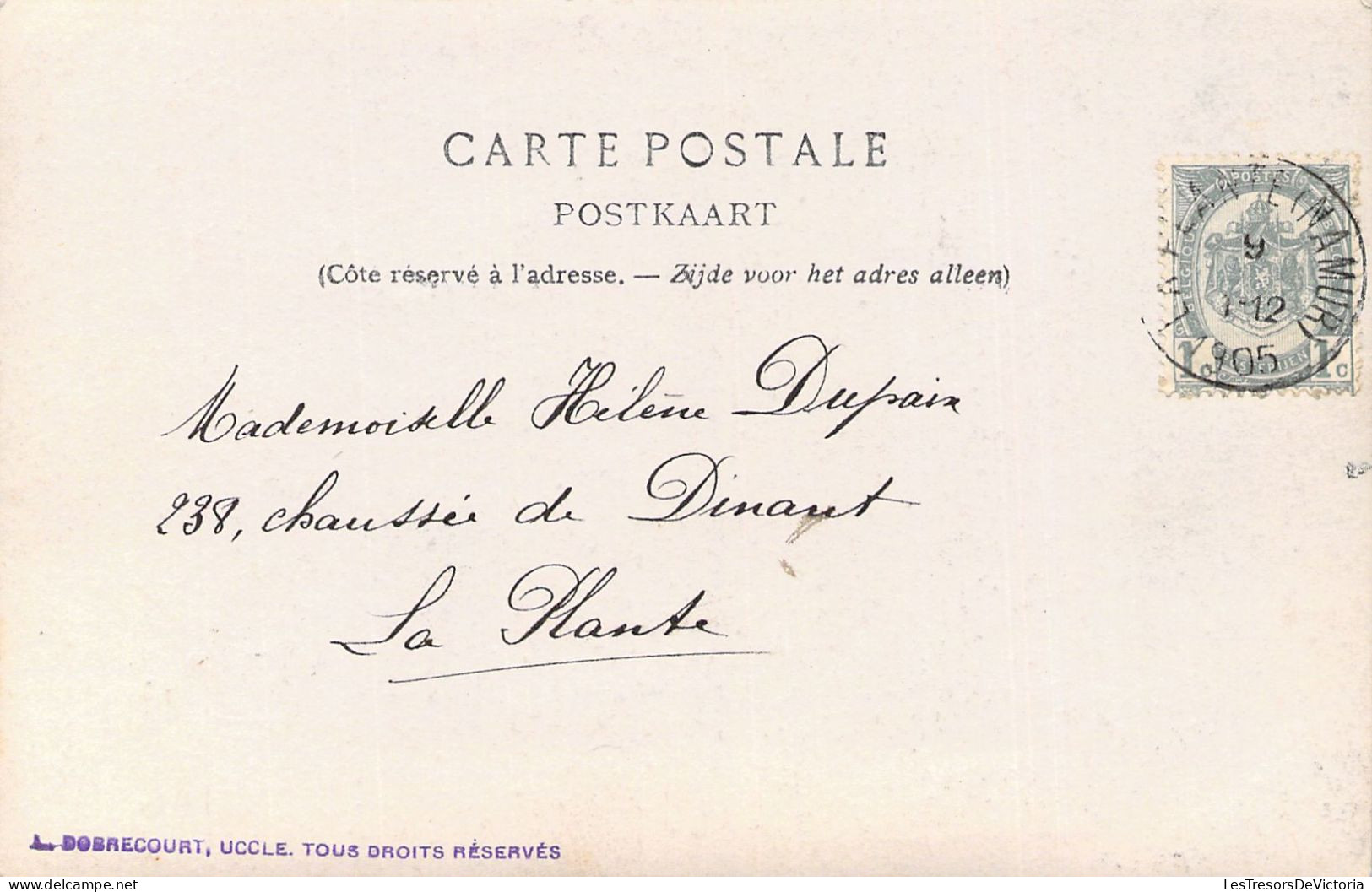 FAMILLES ROYALES - S A R - Monseigneur Le Comte De Flandre - Carte Postale Ancienne - Familles Royales