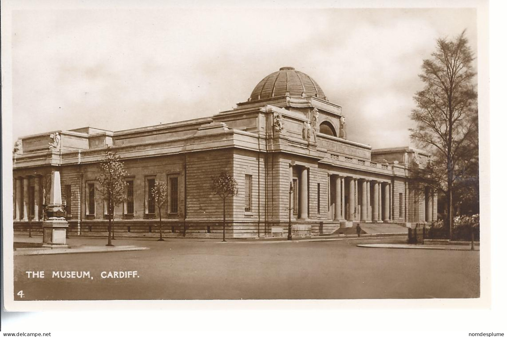 18332) Wales Cardiff Museum Real Photo RPPC Nice! - Glamorgan