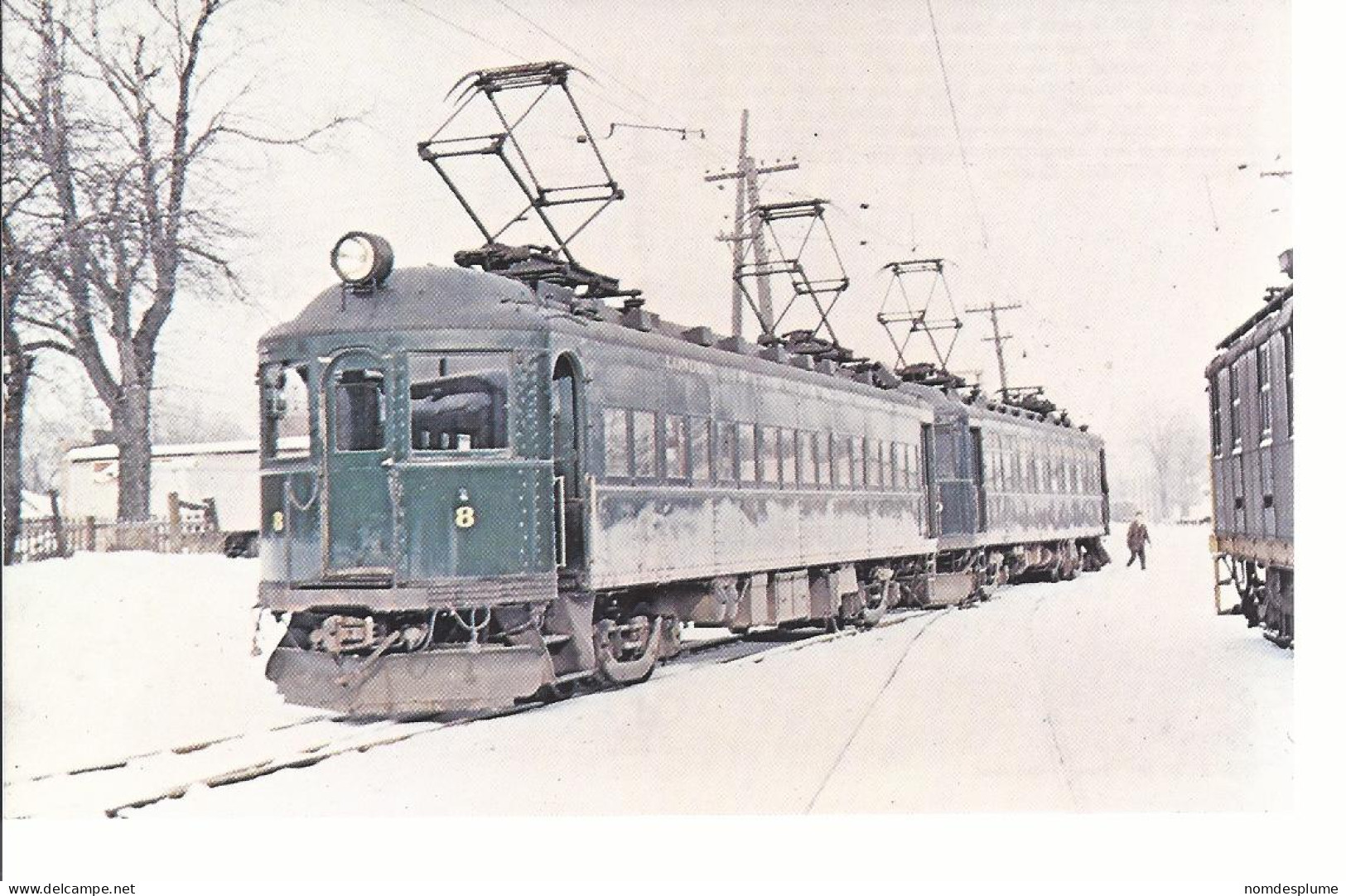 18338) Canada ON London  Port Stanley Railway Electric Train - London