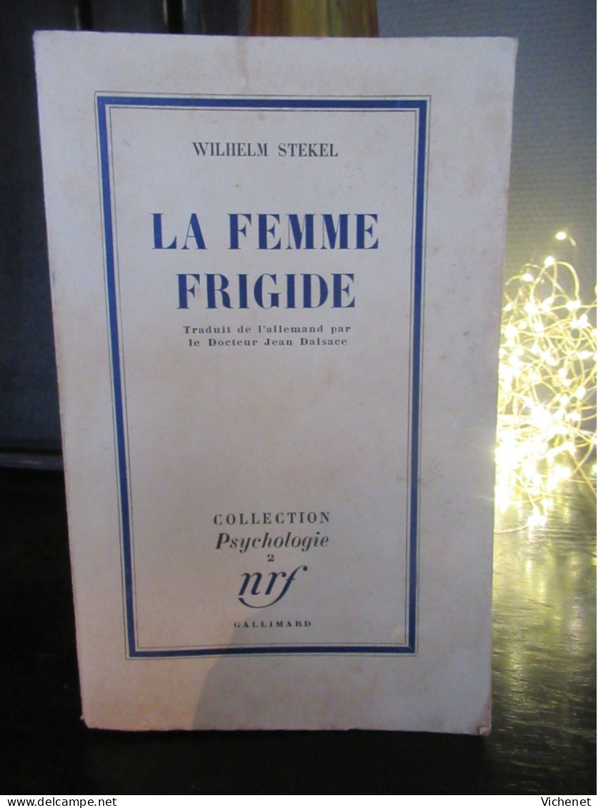 Wilhelm Stekel - La Femme Frigide - Belgische Autoren