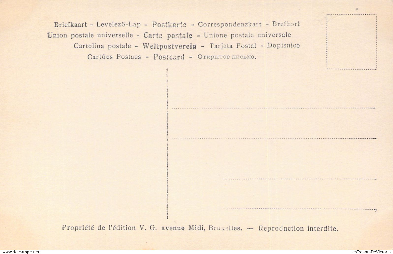 FAMILLES ROYALES - Les Princes Léopold Et Charles De Belgique - Carte Postale Ancienne - Royal Families