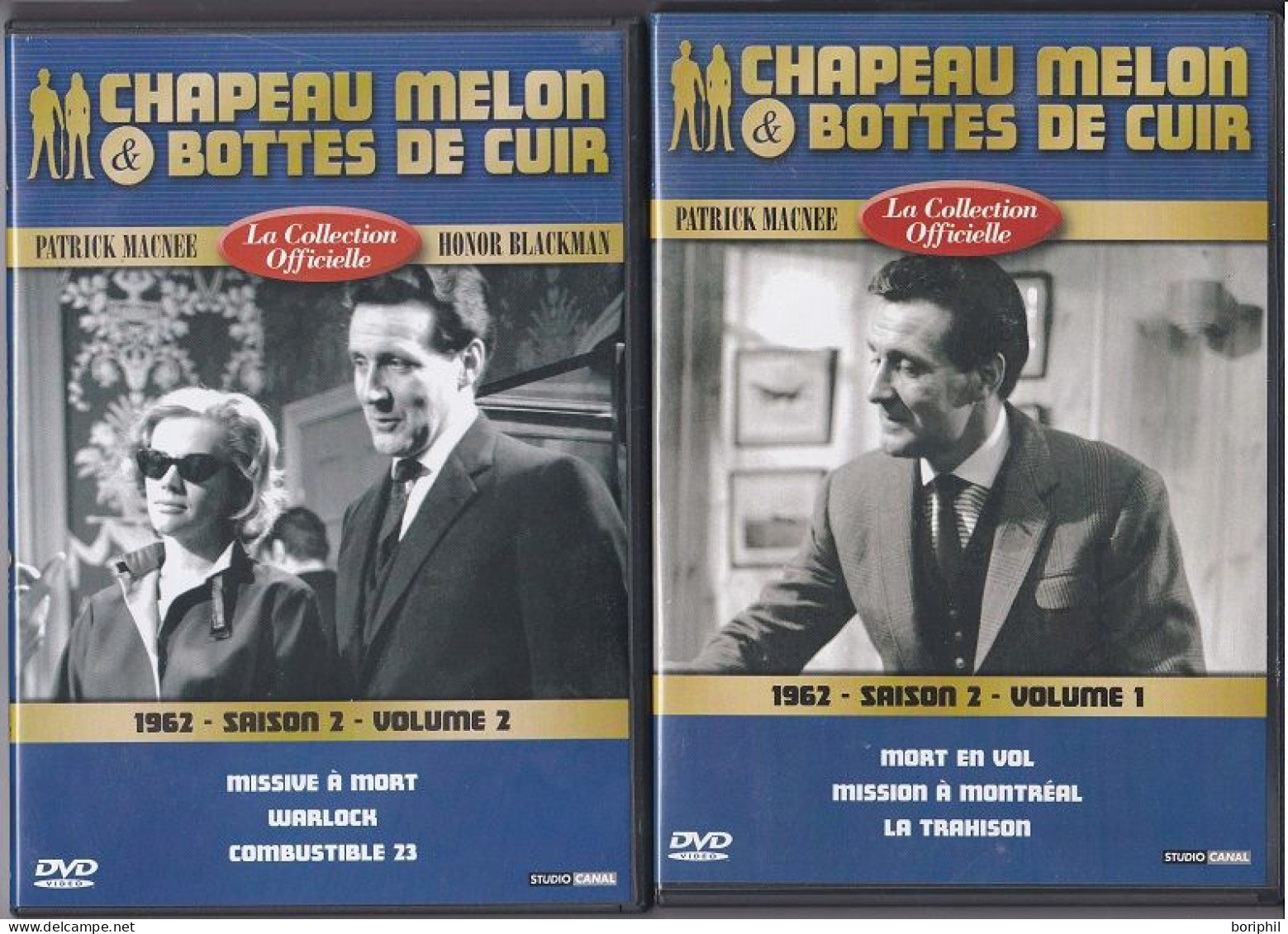 Chapeau Melon Et Bottes De Cuir - Saison 2 - 1962 - Collections, Lots & Séries