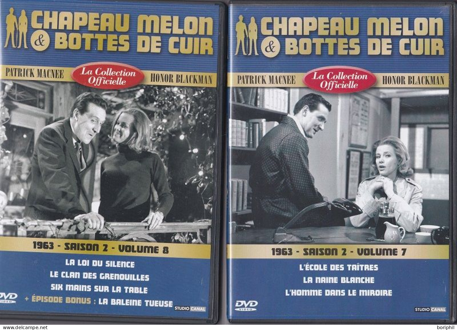Chapeau Melon Et Bottes De Cuir - Saison 2 - 1962 - Konvolute