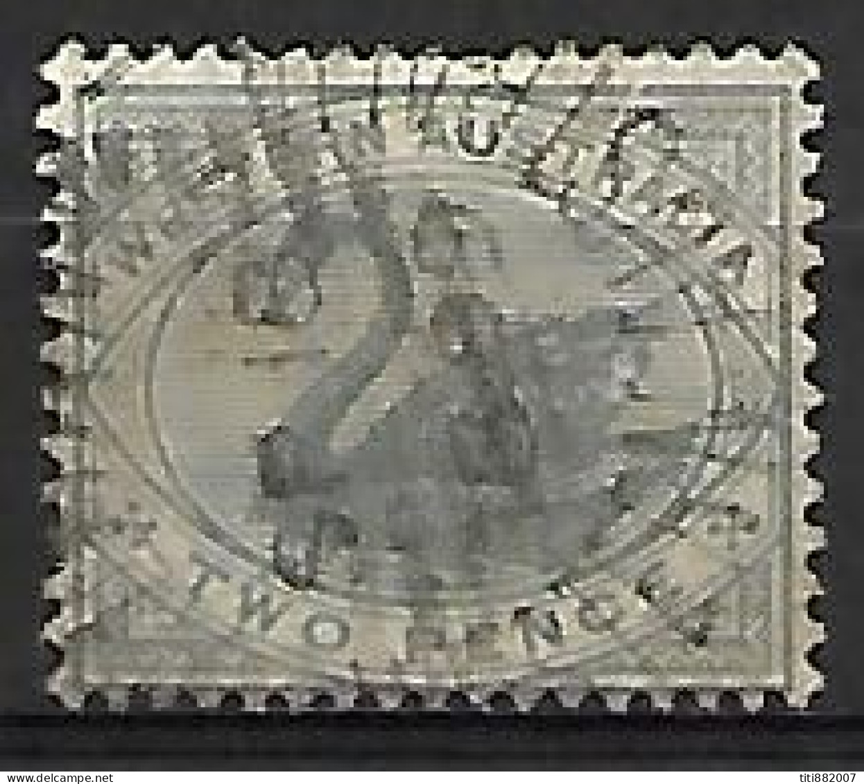 AUSTRALIE  OCCIDENTALE  -   1885  .  Y&T N° 44 Oblitéré. - Used Stamps