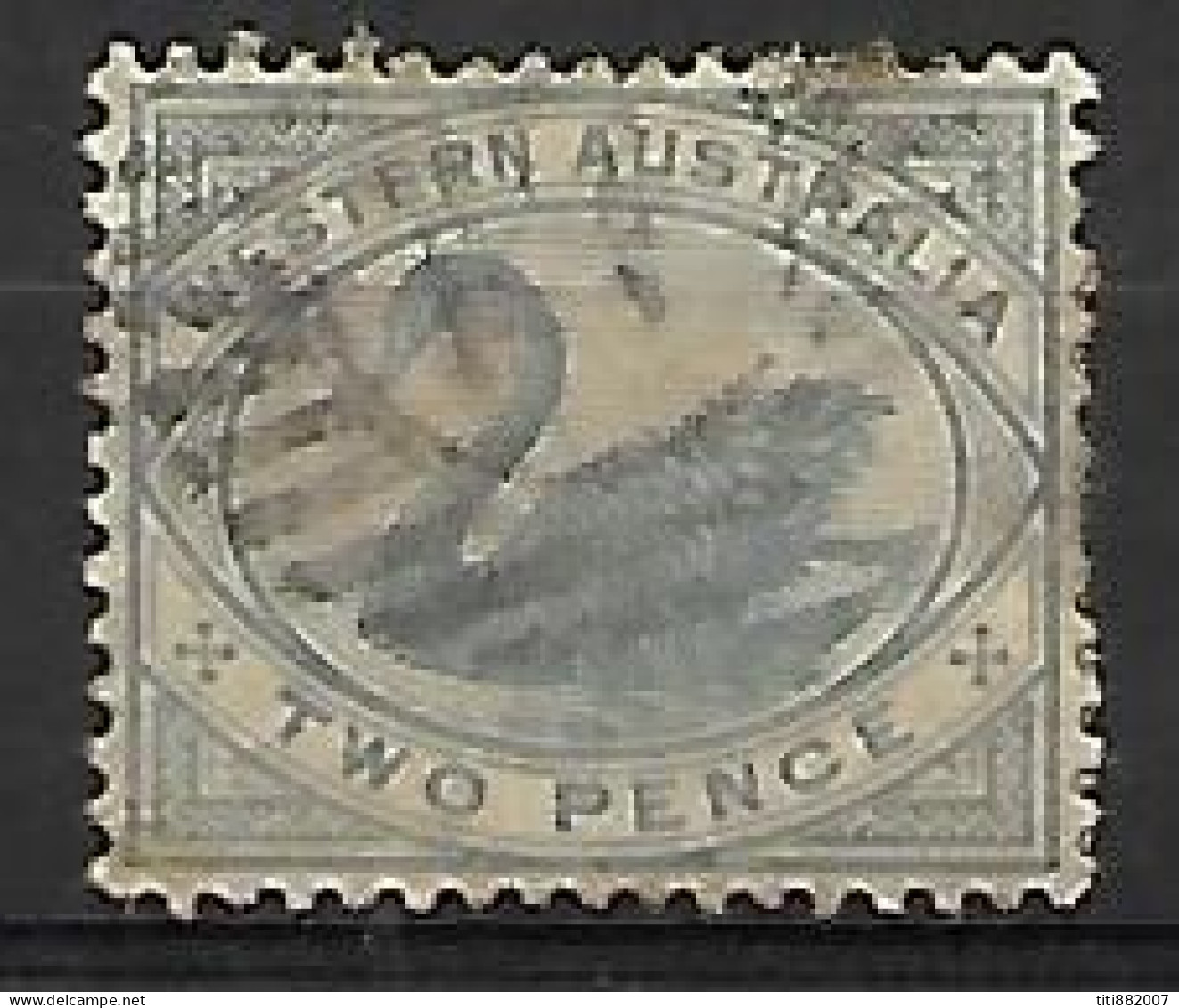 AUSTRALIE  OCCIDENTALE  -   1885  .  Y&T N° 44 Oblitéré. - Used Stamps