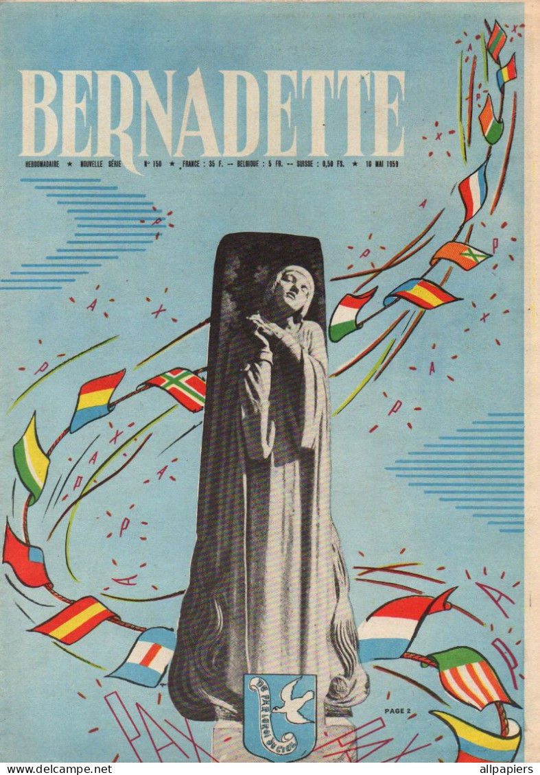 Bernadette N°150 Rouen La Capitale De La Normandie à Travers L'histoire De France - Alerte Au Clos Moussu...1959 - Bernadette