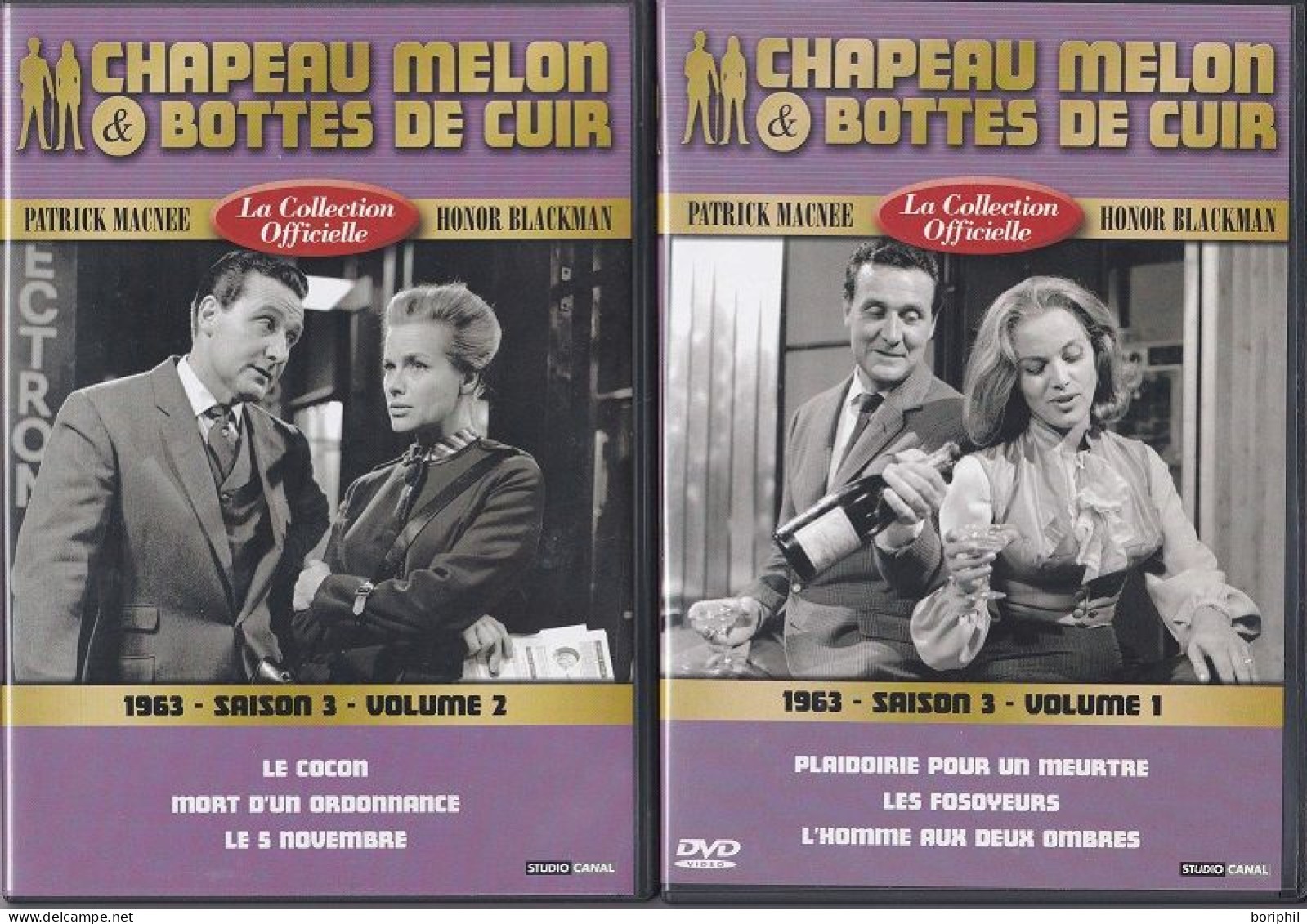 Chapeau Melon Et Bottes De Cuir - Saison 3 - 1964 - Collections, Lots & Séries