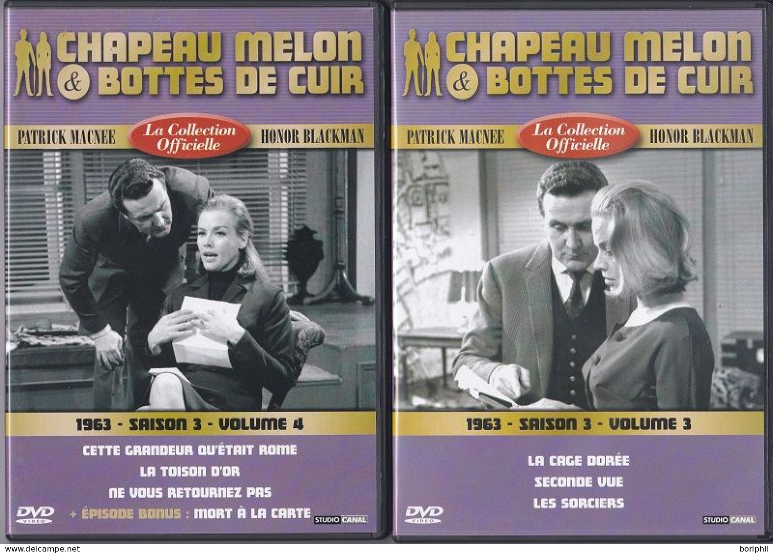 Chapeau Melon Et Bottes De Cuir - Saison 3 - 1964 - Verzamelingen, Voorwerpen En Reeksen