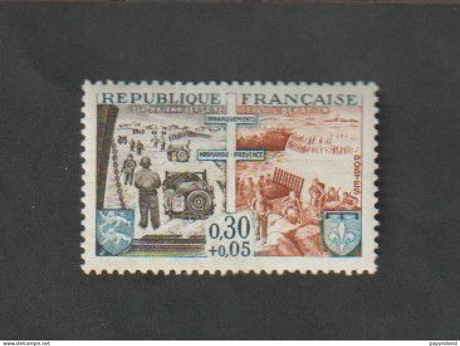 TIMBRES - N°1409- 20ème Anniversaire De La Libération - 1964 - Oblitéré - - Neufs