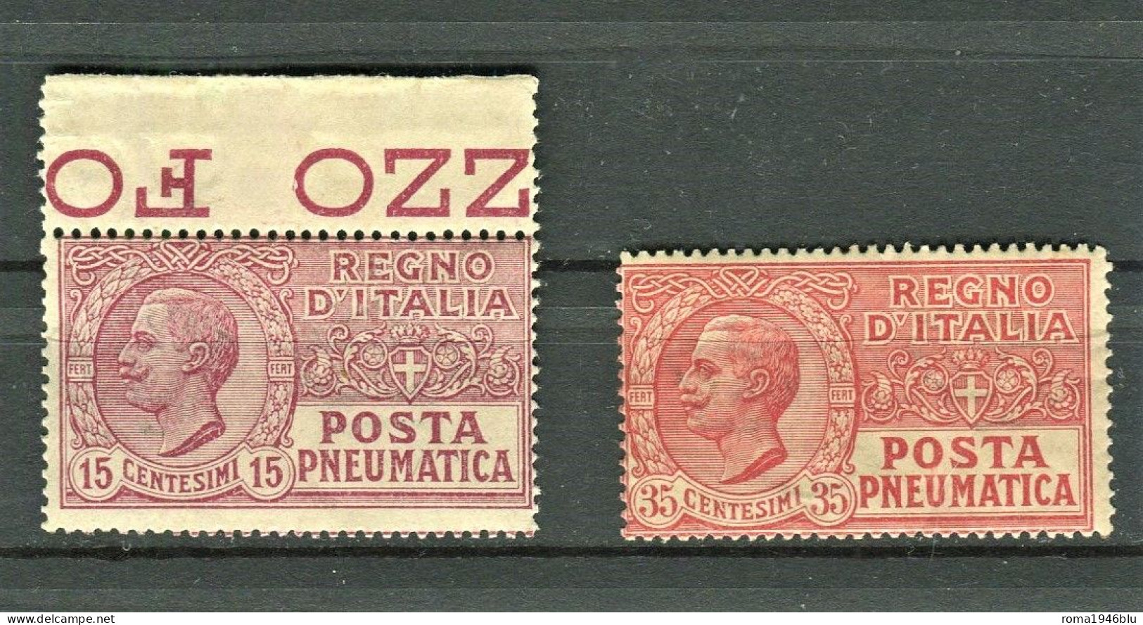 REGNO 1927-28 POSTA PNEUMATICA SERIE CPL. ** MNH - Pneumatic Mail