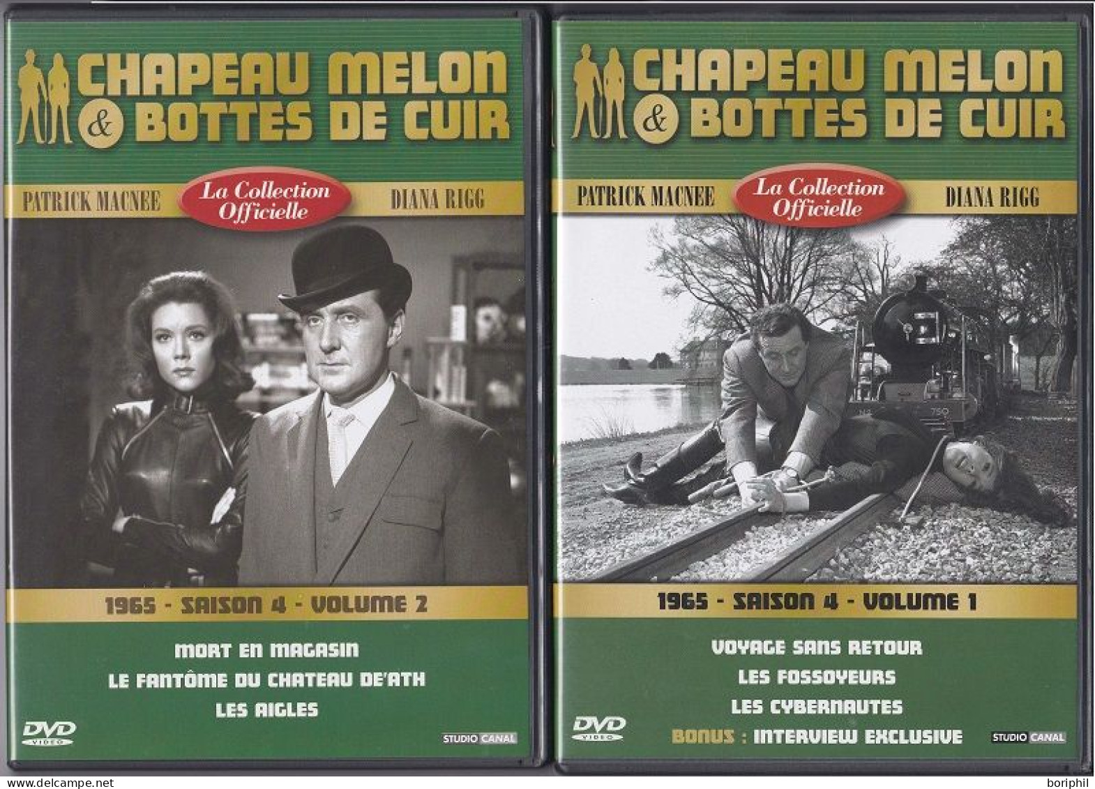 Chapeau Melon Et Bottes De Cuir Saison - Saison 4 - 1965-1966 - Collections, Lots & Séries