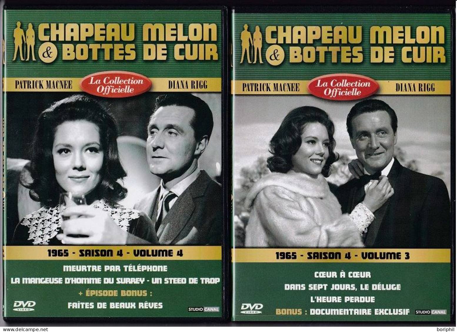 Chapeau Melon Et Bottes De Cuir Saison - Saison 4 - 1965-1966 - Collections & Sets