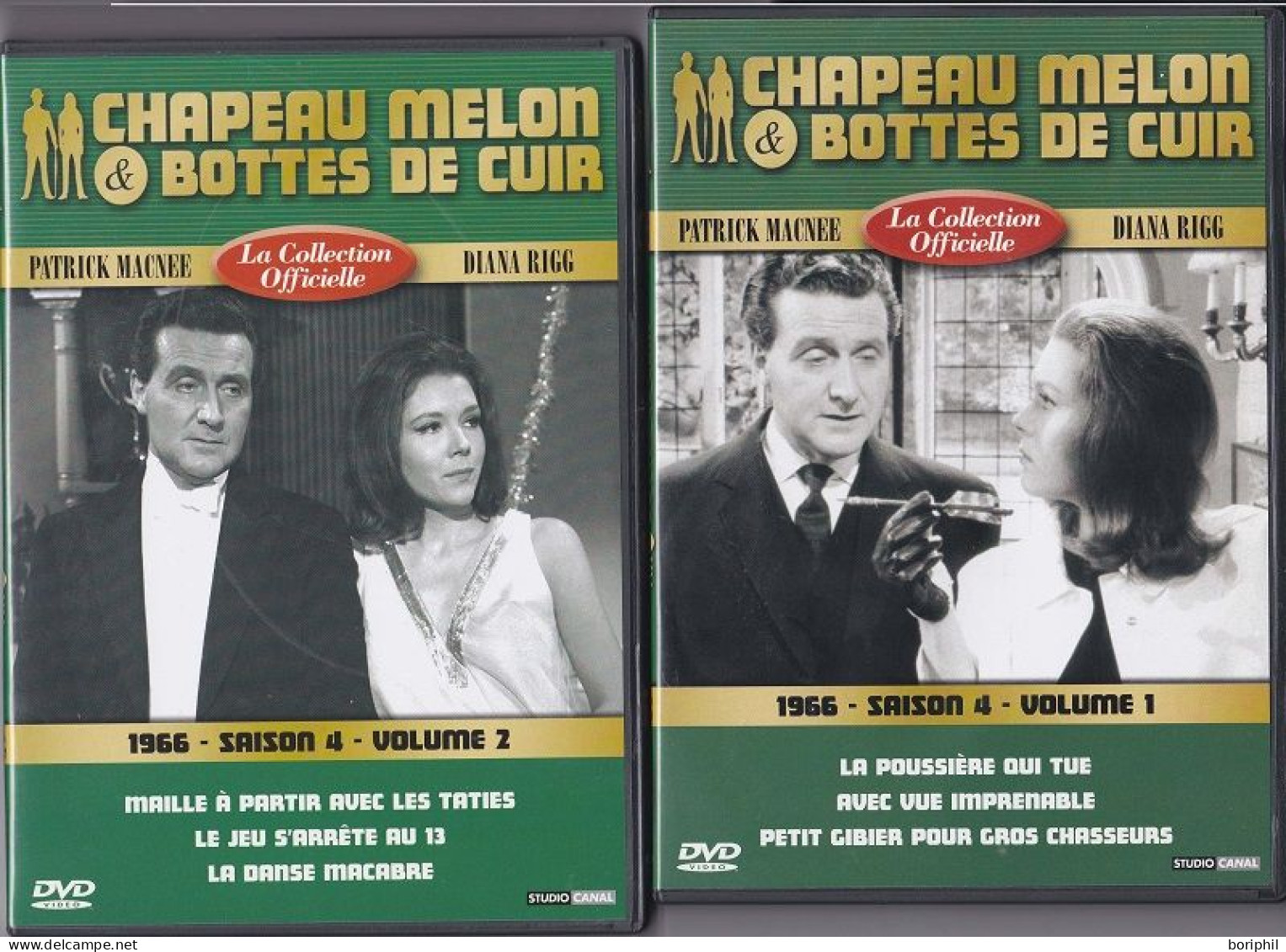 Chapeau Melon Et Bottes De Cuir Saison - Saison 4 - 1965-1966 - Verzamelingen, Voorwerpen En Reeksen