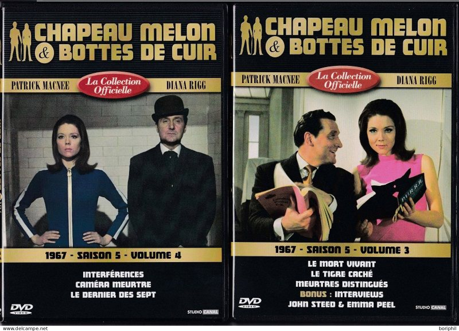 Chapeau Melon Et Bottes De Cuir - Saison 5 - 1967 - Collections, Lots & Séries