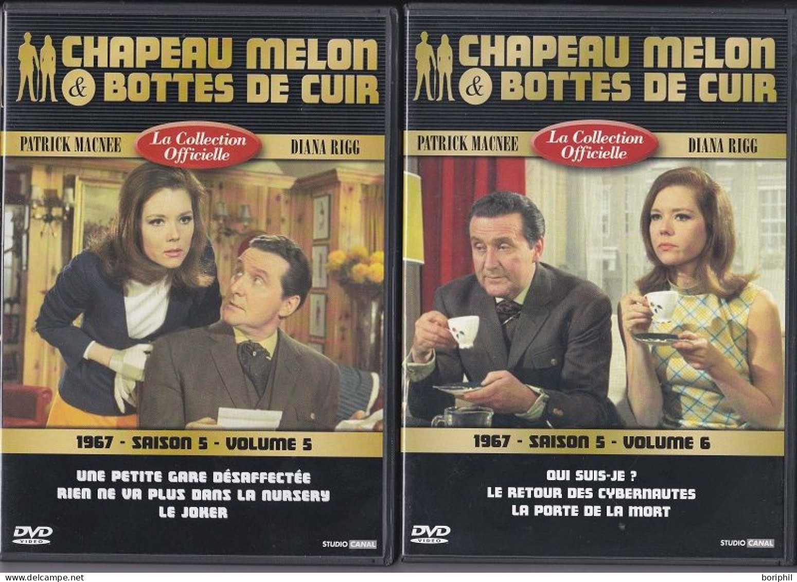 Chapeau Melon Et Bottes De Cuir - Saison 5 - 1967 - Collections & Sets