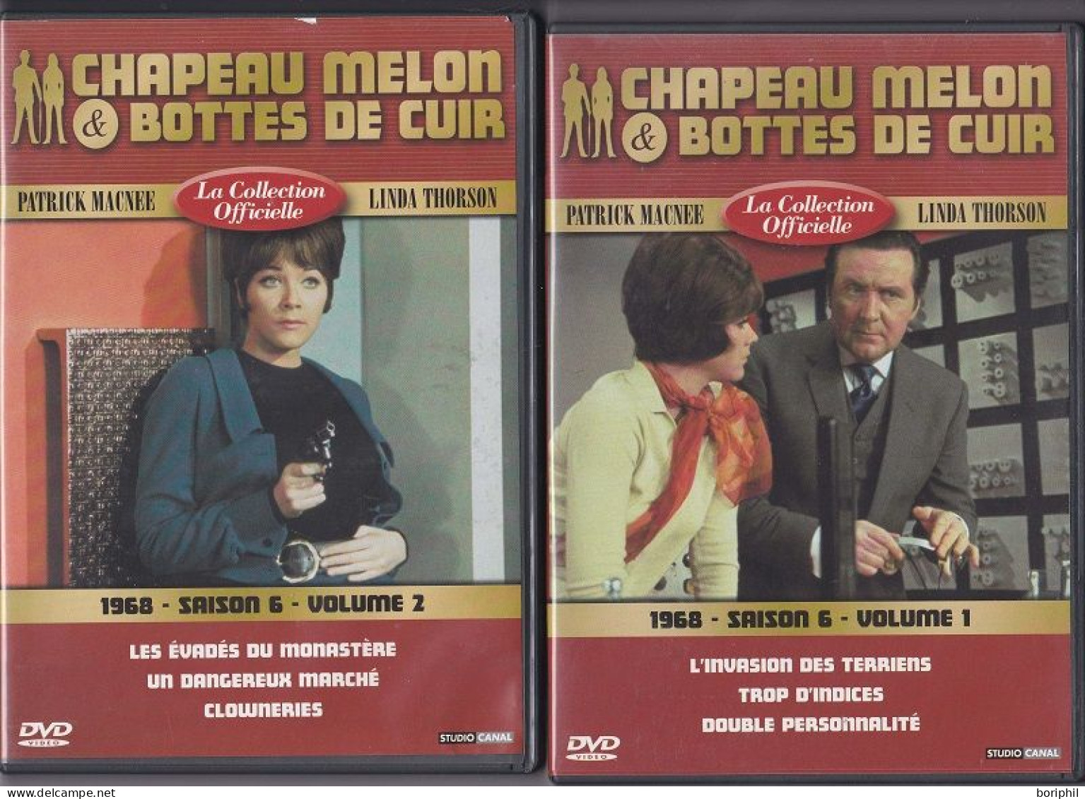 Chapeau Melon Et Bottes De Cuir -Saison 6 - 1968-1969 - Verzamelingen, Voorwerpen En Reeksen