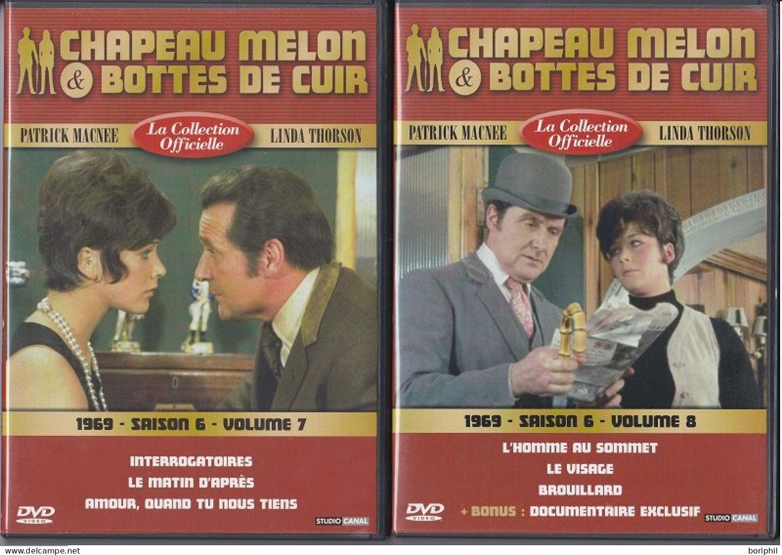 Chapeau Melon Et Bottes De Cuir -Saison 6 - 1968-1969 - Verzamelingen, Voorwerpen En Reeksen
