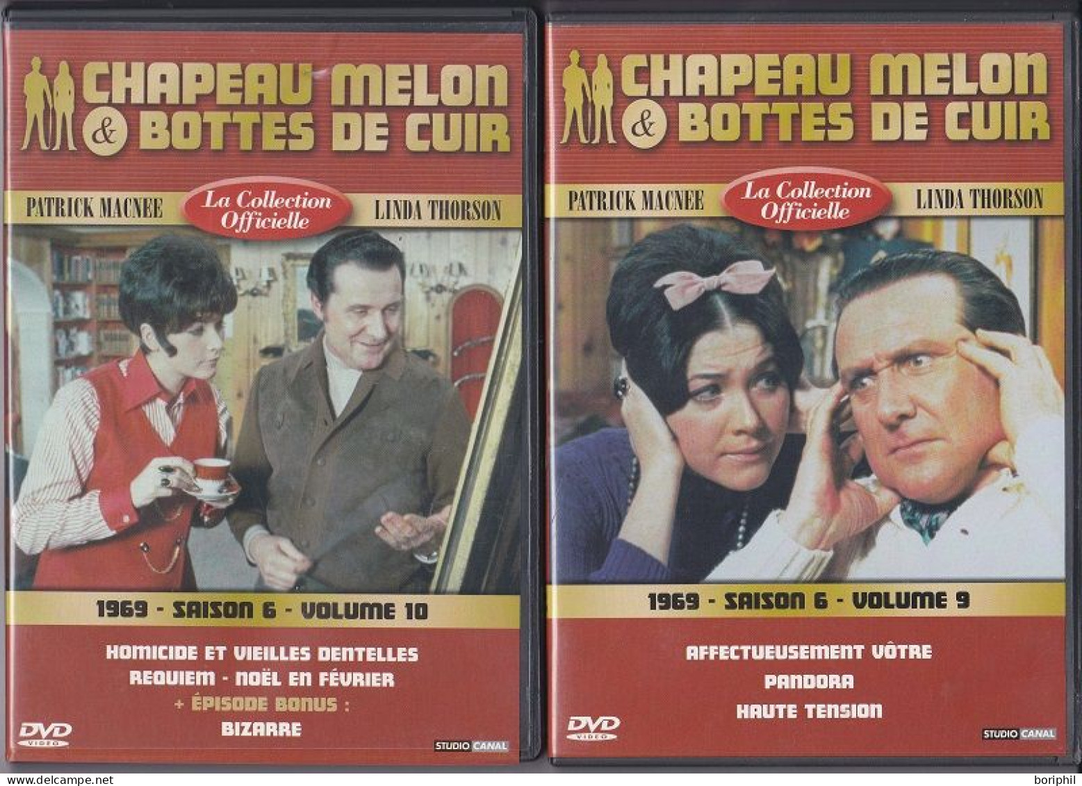 Chapeau Melon Et Bottes De Cuir -Saison 6 - 1968-1969 - Collections, Lots & Séries