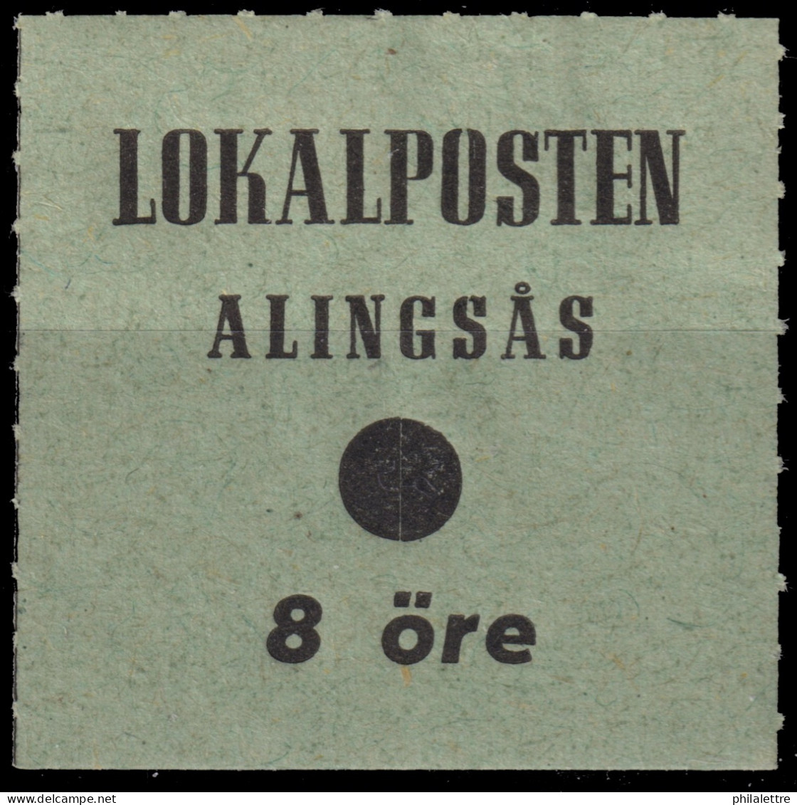 SUÈDE / SWEDEN - Local Post ALINGSÅS 8öre Green - Mint* - Emissions Locales