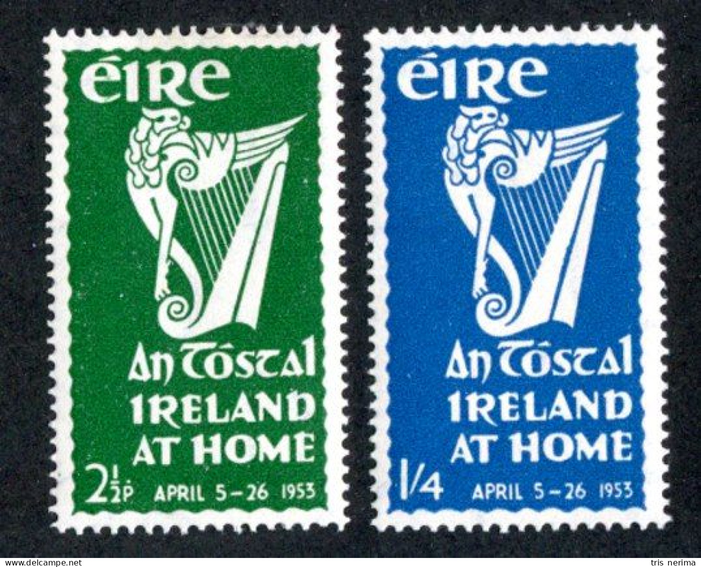 ( 2468 BCx ) 1953 Scott # 147/48 Mlh*- Cat.$32.50 Offer-20% - Unused Stamps