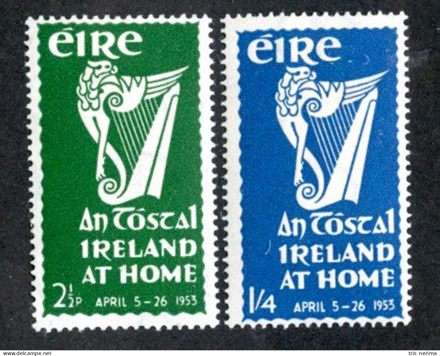 ( 2469 BCx ) 1953 Scott # 147/48 Mlh*- Cat.$32.50 Offer-20% - Unused Stamps