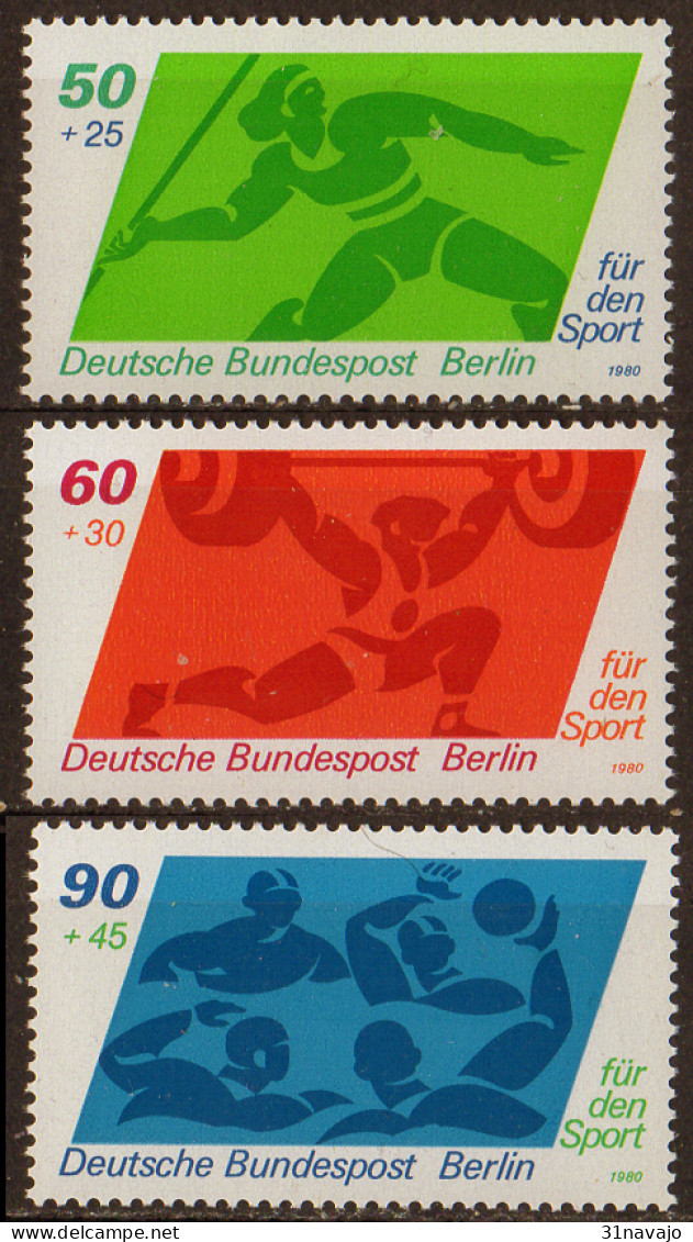 ALLEMAGNE  BERLIN - Pour Le Sport 1980 - Pesistica