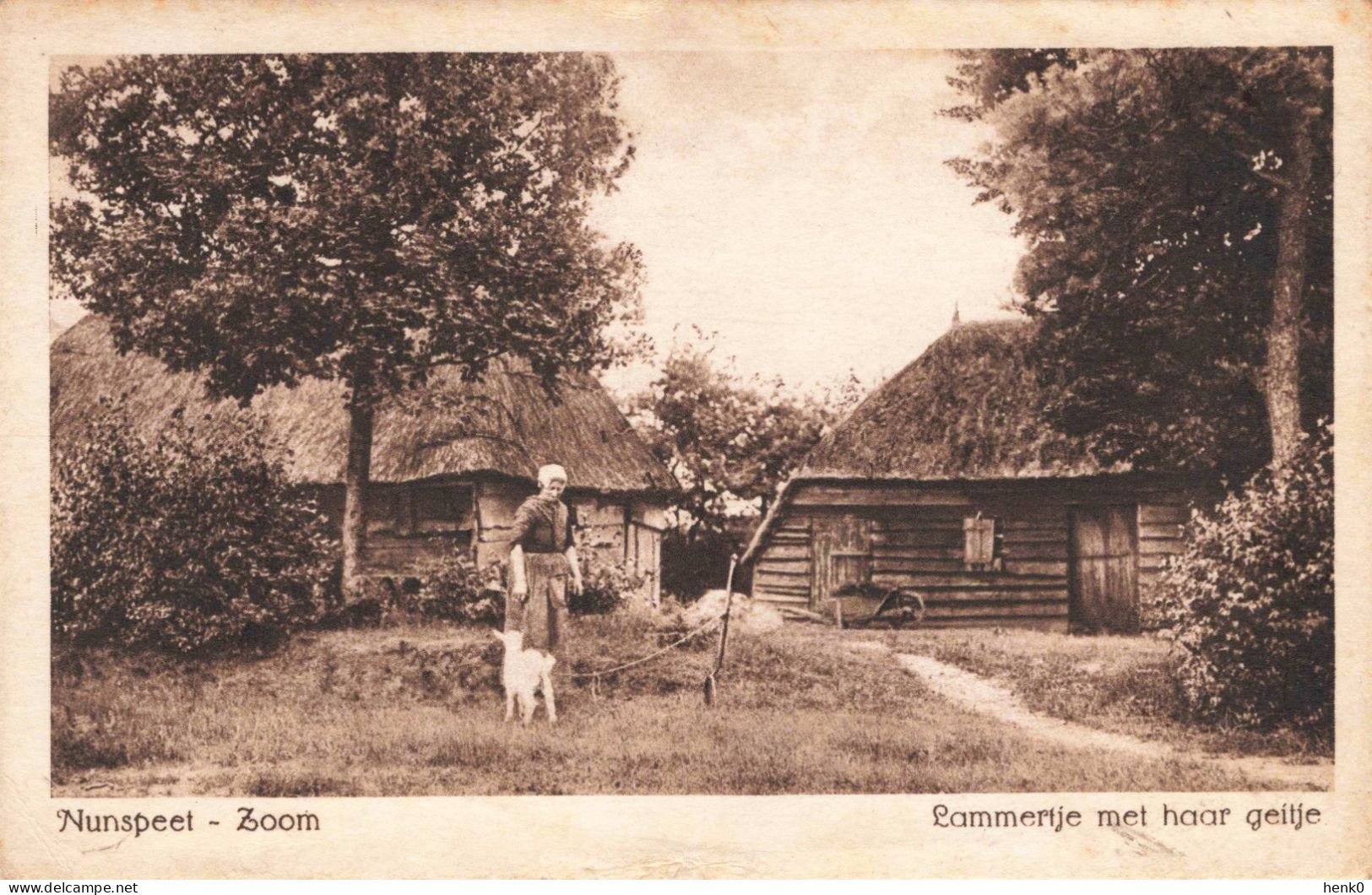 Nunspeet Zoom Lammertje Met Haar Geitje K5302 - Nunspeet