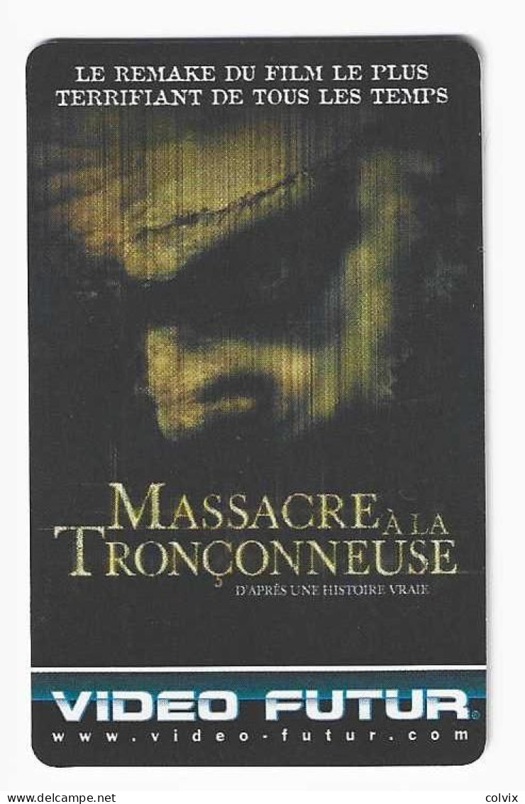 VF 261 VIDEO FUTUR Massacre à La Tronçonneuse Film USA 2003 - Andere & Zonder Classificatie