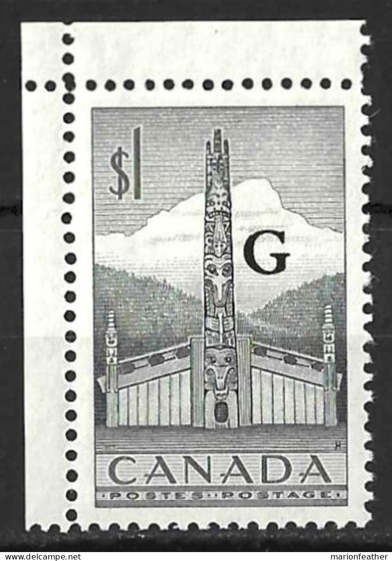 CANADA....QUEEN ELIZABETH II..(1952-22..)...." 1952..".....OFFICIAL.....G ,OVERPRINT.....$1......SG0195.......MNH.. - Surchargés