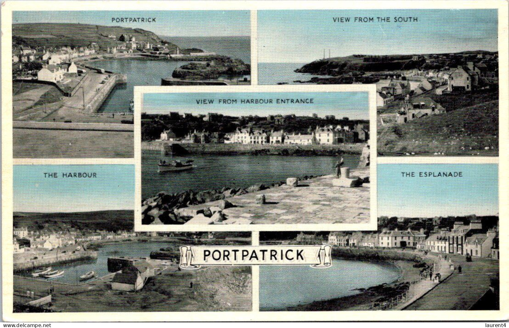 (3 P 28) UK - Scotland - Portpatrick (older Postcard) - Dumfriesshire