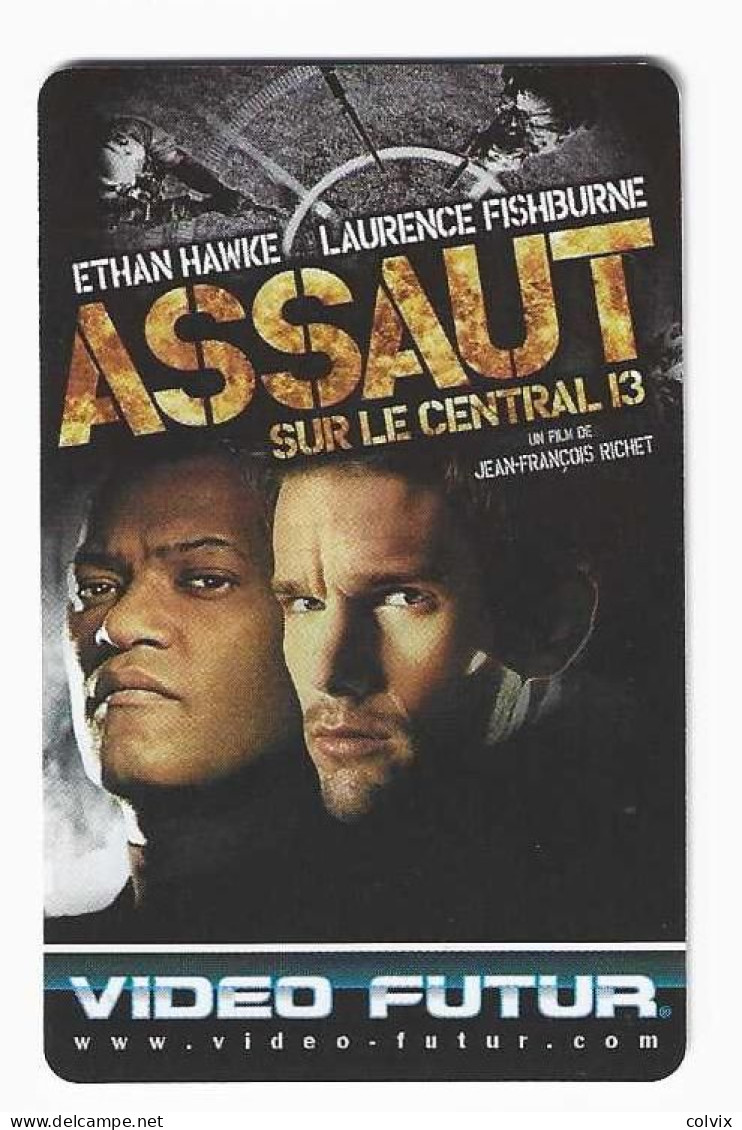 VF 282 VIDEO FUTUR ASSAUT SUR LE CENTRAL 13 Ethan Hawke Laurence Fishburne Film USA 2005 - Andere & Zonder Classificatie