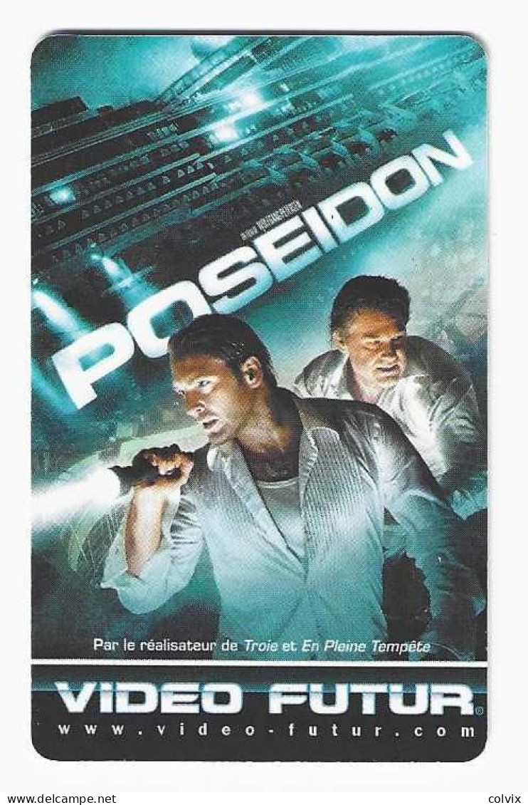 VF 313 VIDEO FUTUR POSEIDON Josh Lucas Kurt Russell Jacinda Barrett ,Film USA 2005 - Otros & Sin Clasificación