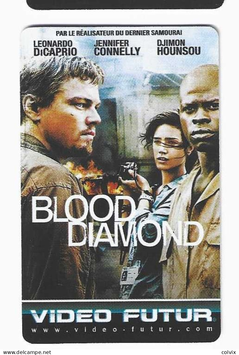 VF 327 VIDEO FUTUR BLOOD DIAMOND Leonardo Dicaprio Jennifer Connelly Djimon Hounson Film WARNER USA 2007 - Altri & Non Classificati