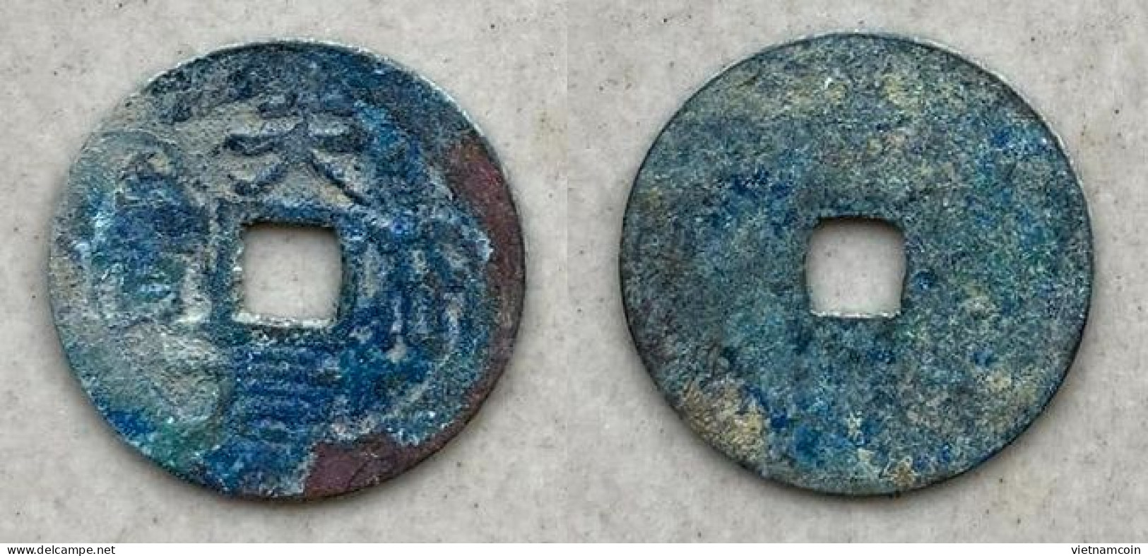 Ancient Annam Coin Thien Phu Nguyen Bao (An Phap Group ) - Viêt-Nam