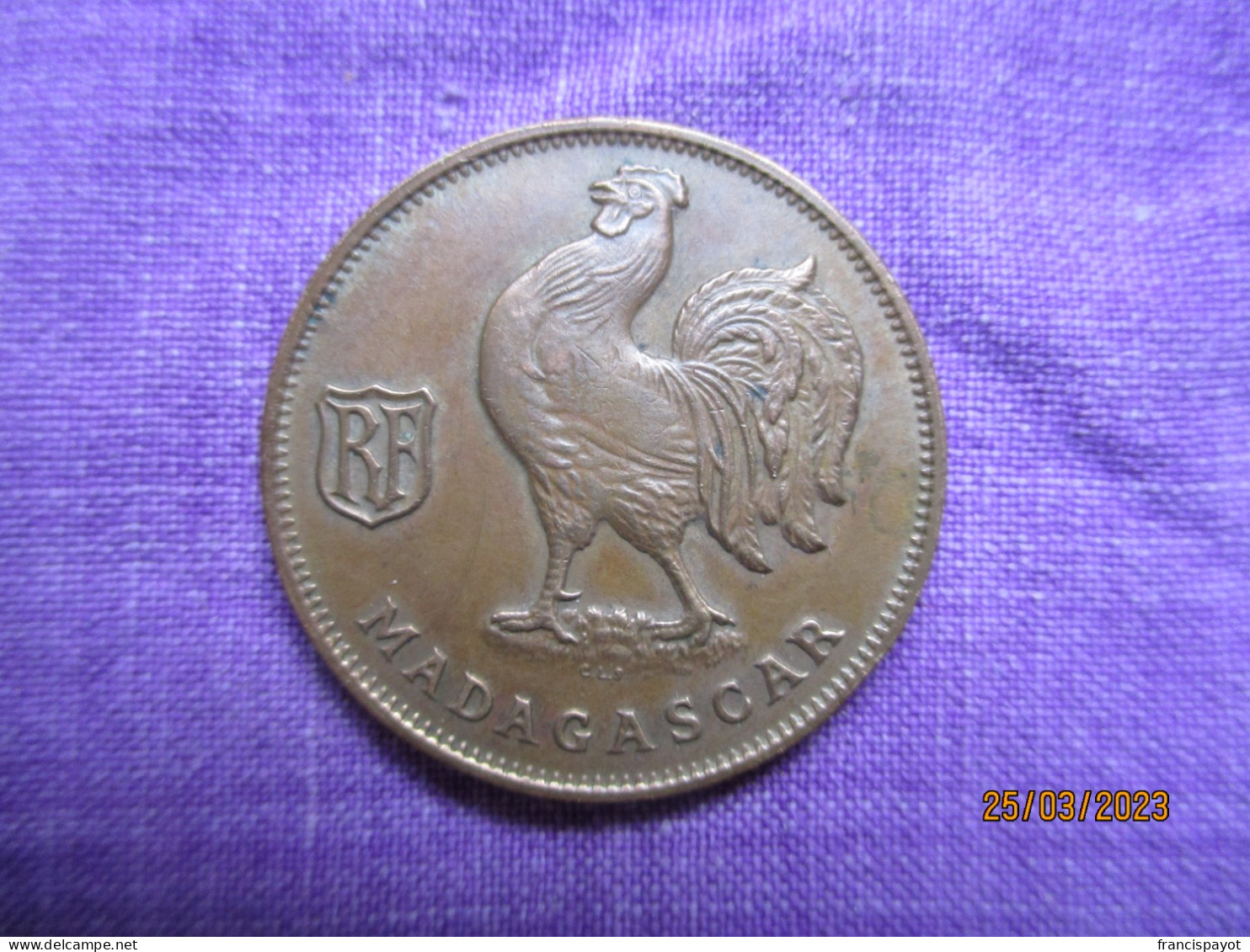 Madagascar: 1 Francs 1943 - Madagaskar