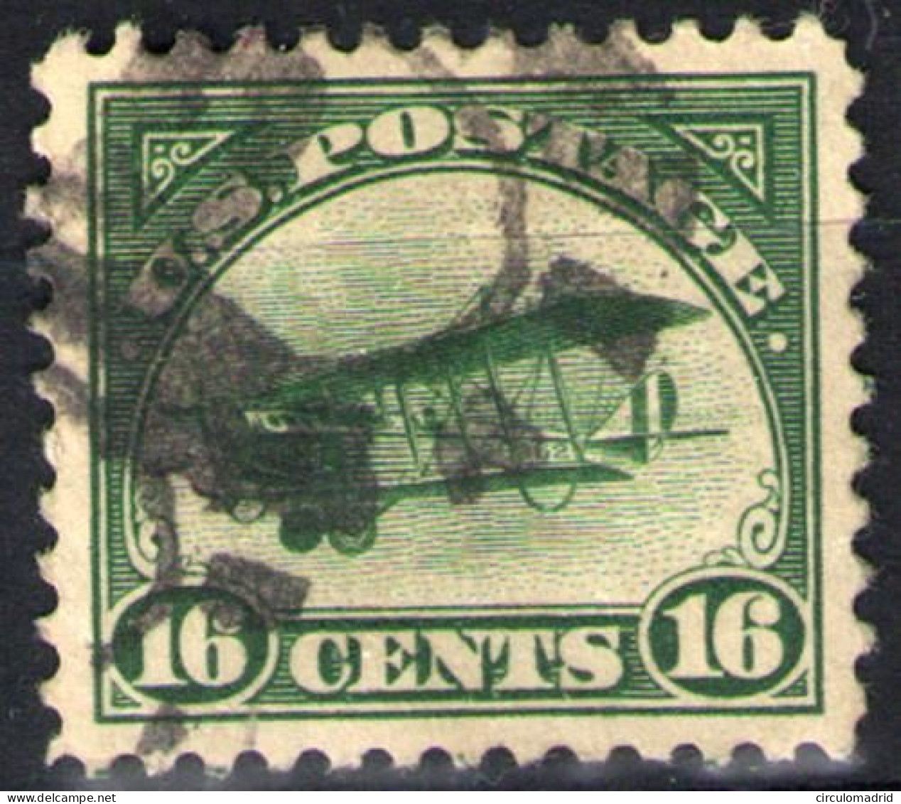 EE.UU (aéreo) Nº 2. Año 1918 - 1a. 1918-1940 Used