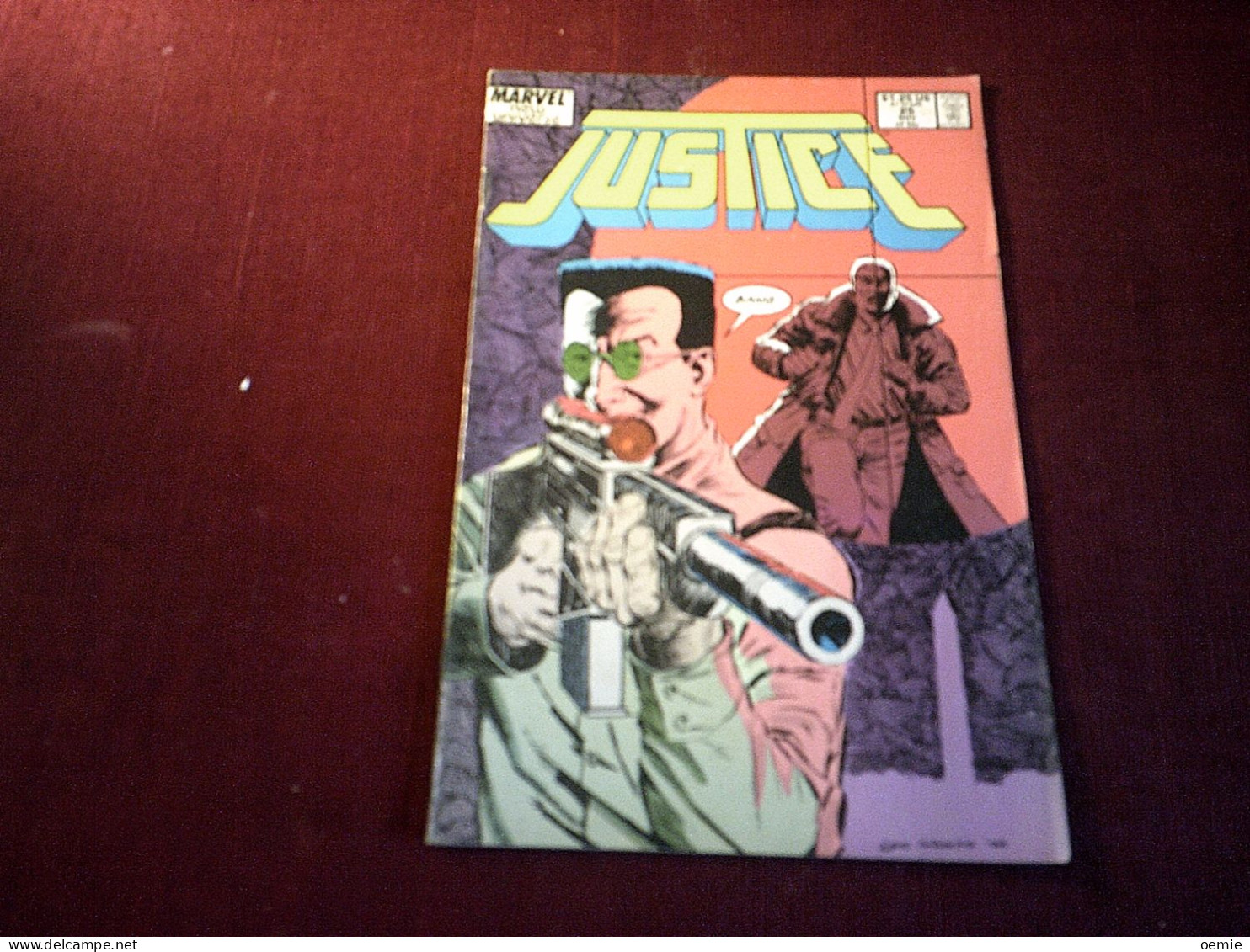 JUSTICE  N°  23 SEPT      1988 - Marvel