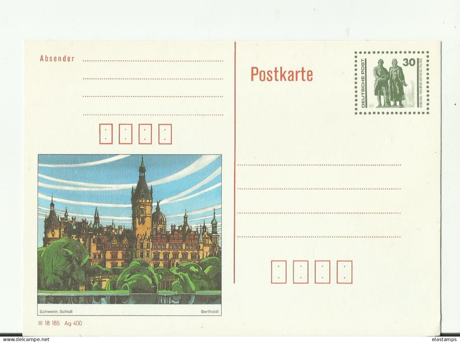 DP GS - Private Postcards - Mint