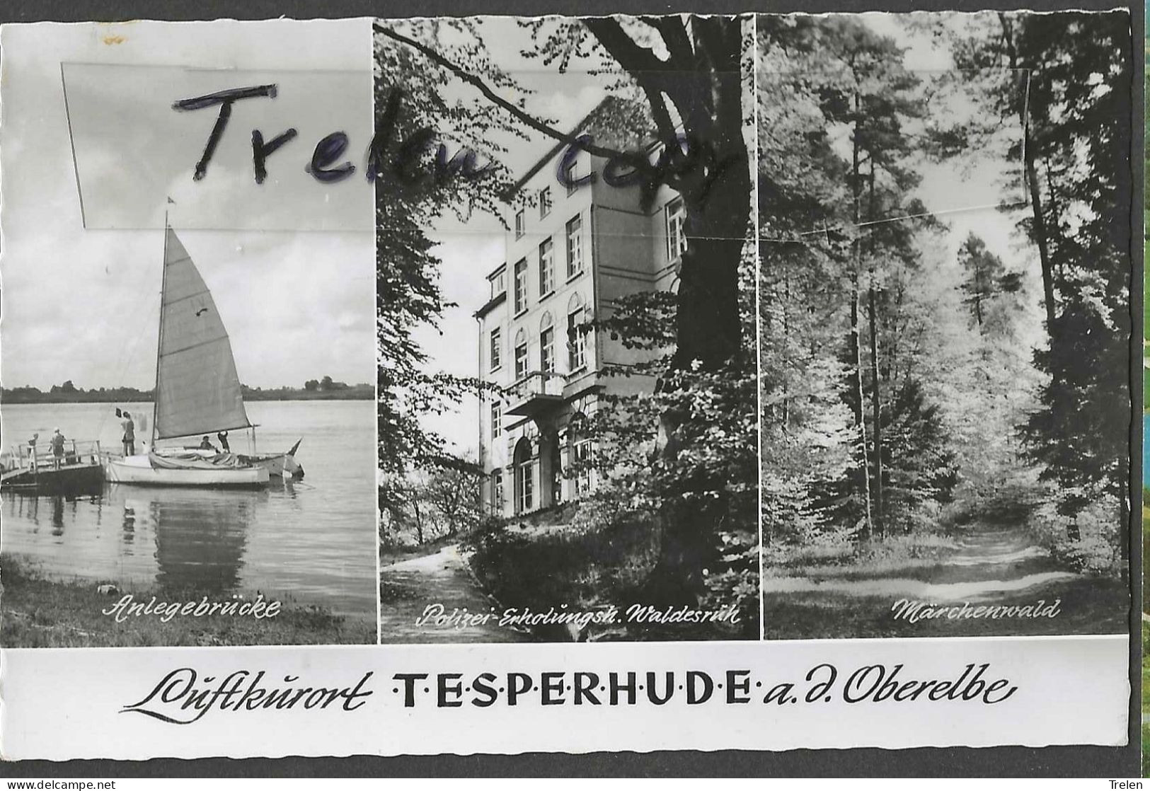 Allemagne, Tesperhude, 1970,  Gelaufen,  Circulée - Geesthacht