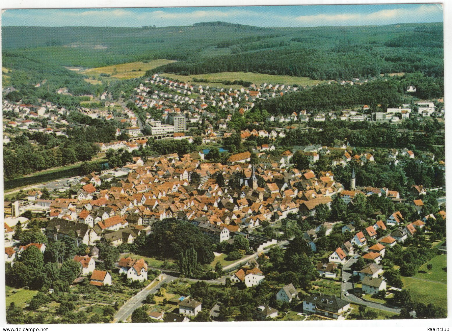 Melsungen Im Fuldatal - (Deutschland) - Luftaufnahme - Melsungen