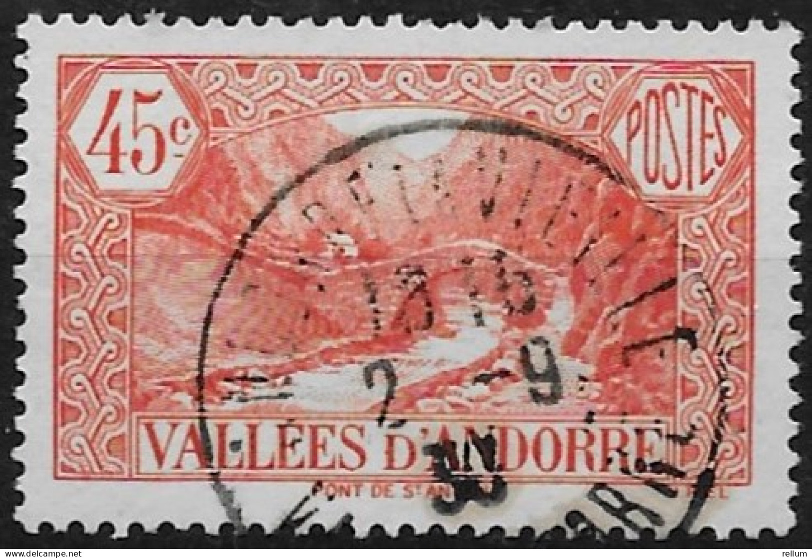 Andorre Français - Yvert Nr. 34 - Michel Nr. 34  Obl. - Used Stamps