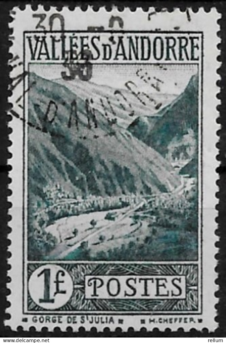 Andorre Français - Yvert Nr. 39 - Michel Nr. 39  Obl. - Gebraucht