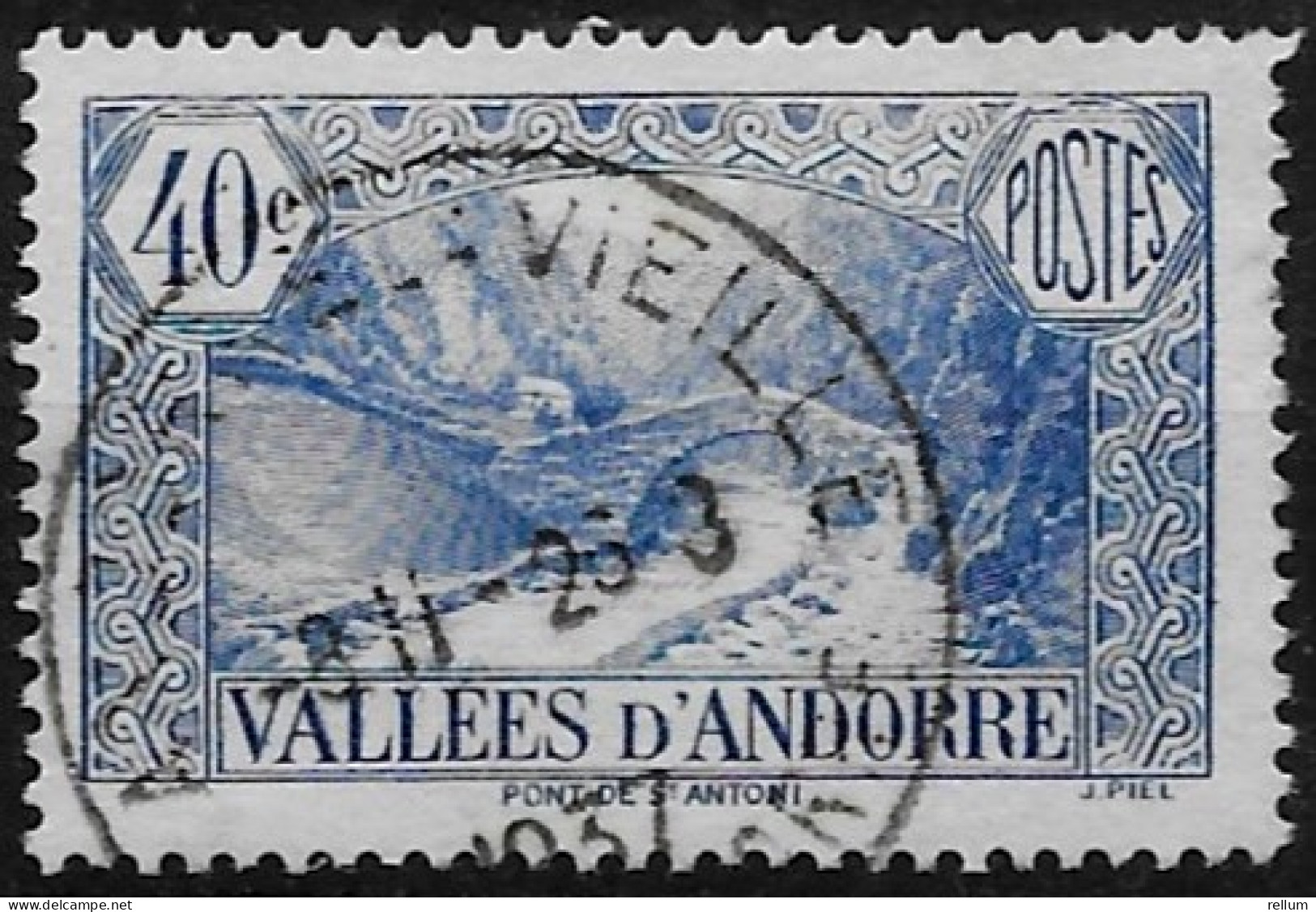 Andorre Français - Yvert Nr. 33 - Michel Nr.33 Obl. - Oblitérés