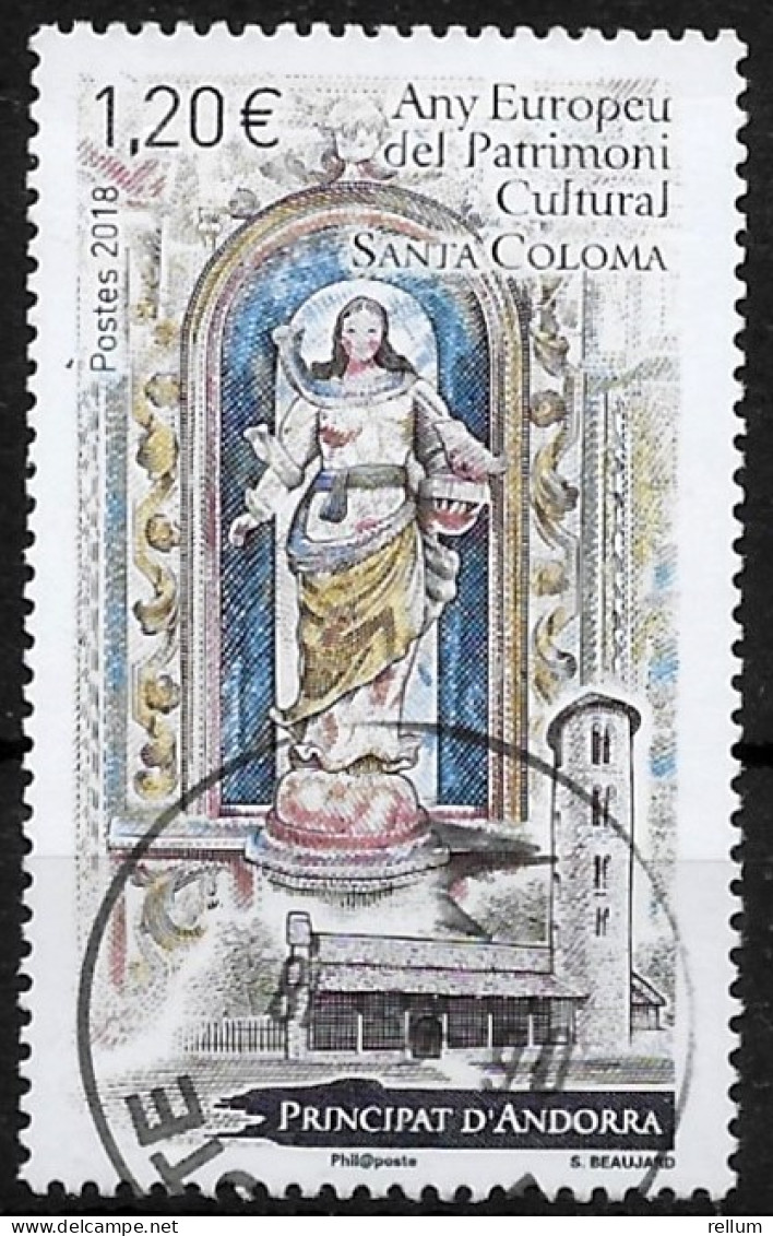 Andorre Français - Yvert Nr. 818- Michel Nr. 838  Obl. - Used Stamps